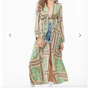 Baroque Printed Kimono